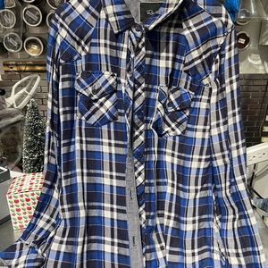 Rails plaid shirt size medium